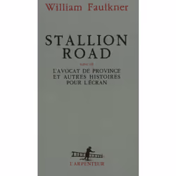 ISBN Stallion Road, Français, 216 pages