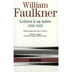 Lettres à sa mère - 1918-1925