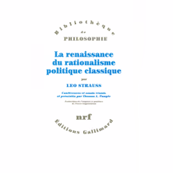 ISBN La renaissance du rationalisme politique classique, Français, 408 pages