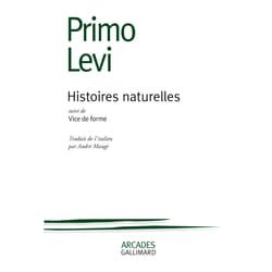 Histoires naturelles / vice de forme