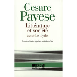 Litterature et societe - le mythe