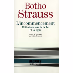 ISBN L'Incommencement, Français, 168 pages