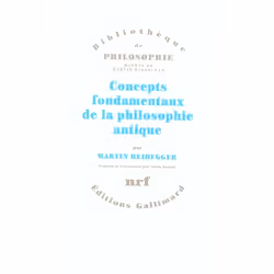 ISBN Concepts Fondamentaux De La Philosophie Antique, philosophie, Français