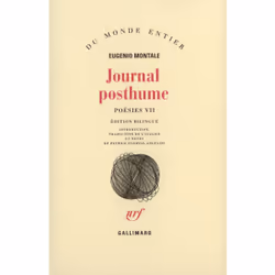 ISBN Journal posthume, Français, 216 pages