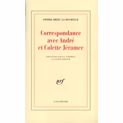 ISBN Correspondance avec André et Colette Jéramec, Français, 592 pages