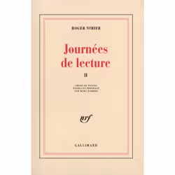 ISBN Journées de lecture, Français, 288 pages