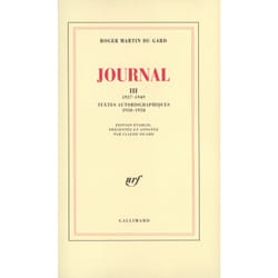 Journal - vol03 - 1937-1949 - textes autobiographiques (1950-1958)