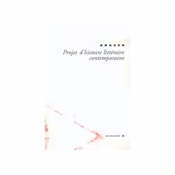 ISBN Projet d'histoire littéraire contemporaine, Français, 192 pages