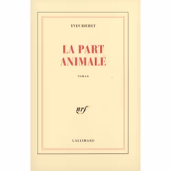 ISBN La part animale, Français, 168 pages
