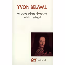 ISBN Études leibniziennes, Français, 406 pages