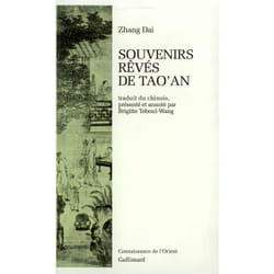 ISBN Souvenirs rêvés de Tao'an