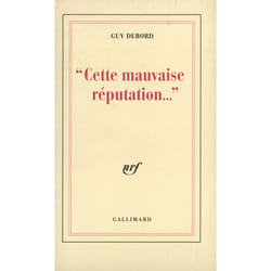 "cette mauvaise reputation..."