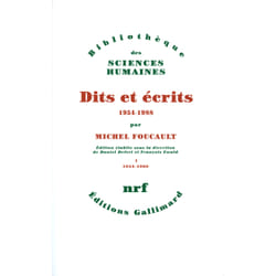 Dits et écrits 1954-1988 Tome 1 - 1954-1969