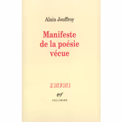ISBN Manifeste de la poésie vécue, Français, 168 pages