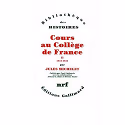 ISBN Cours au Collège de France (1838-1851), Français, 756 pages