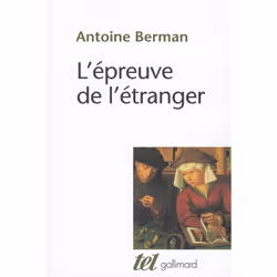 ISBN L'Epreuve De L'Etranger, société, Français