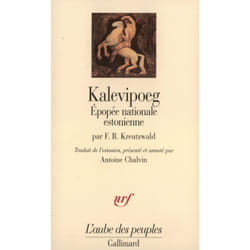 Kalevipoeg, epopee nationale estonienne