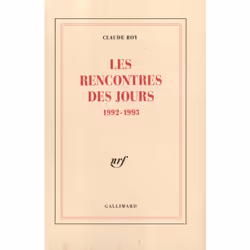 ISBN Les rencontres des jours, Français, 352 pages