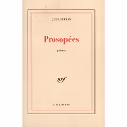 ISBN Prosopées, Français, 104 pages