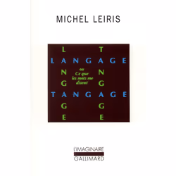 ISBN Langage Tangage ou Ce que les mots me disent, Français, 196 pages