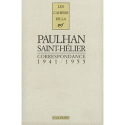Les cahiers de la NRF : Correspondance : (1941-1955)