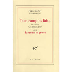 Tous comptes faits / lawrence en guerre