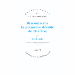 ISBN Discours Sur La Premiere Decade De Tite-Live, Littérature, Français, Livre broché