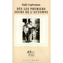 Dès les premiers jours de l'automne