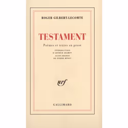 ISBN Testament, Français, 160 pages