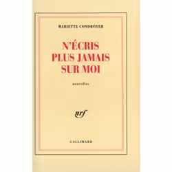 ISBN N'écris plus jamais sur moi, Français, 144 pages