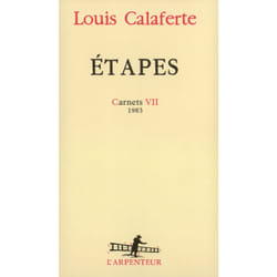 Étapes - carnets Tome 7 - 1983