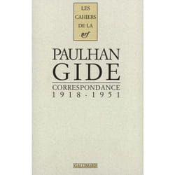 Les cahiers de la NRF : correspondance - 1918-1951