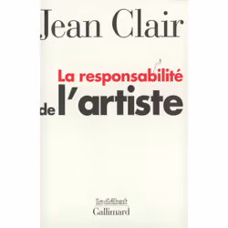 ISBN La Responsabilité de l'artiste, Français, 144 pages