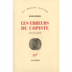 ISBN Les erreurs du copiste, Français, 216 pages