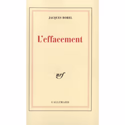 ISBN L'Effacement, Français, 144 pages