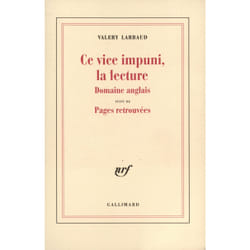 Ce vice impuni, la lecture : Domaine anglais