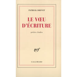 Le voeu d'écriture - petites etudes