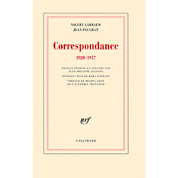Correspondance Larbaud - Paulhan (1920-1957)