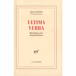ISBN Ultima verba, Français, 120 pages
