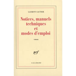 Notices, manuels techniques et modes d'emploi