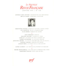La nouvelle revue francaise n.548 - janvier 1999