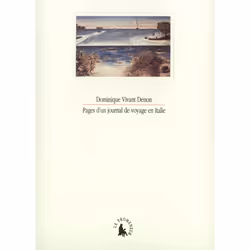 ISBN Pages d'un journal de voyage en Italie, Français, 112 pages