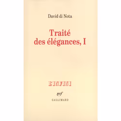 ISBN Traité des élégances, I, Français, 104 pages