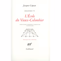 ISBN L'École du Vieux-Colombier, Français, 464 pages