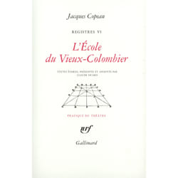 Régistres Tome 6 - l'école du vieux-colombier