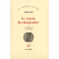 ISBN Le Crayon du charpentier, Français, 180 pages