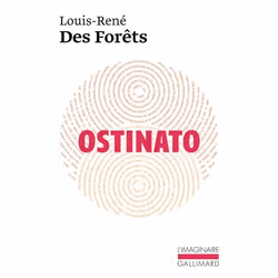 Éditions Gallimard OSTINATO, Français, Livre broché, 231 pages