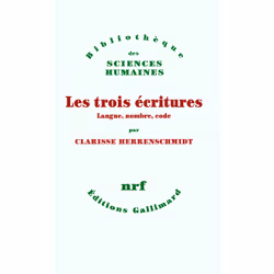 ISBN Les trois écritures, Français, 528 pages