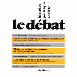 ISBN Le Débat, Français, 192 pages
