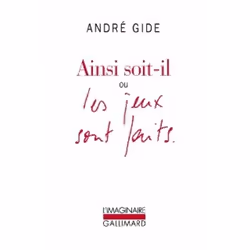 Éditions Gallimard AINSI SOIT-IL, OU, LES JEUX SONT FAITS, Français, Livre broché, 132 pages